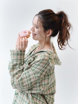 ルーチェ 溝の口(Luce) チェリーブラウン/ミニウルフ/デジタルパーマ[溝の口］