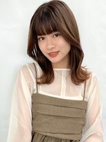 ロフティー 清澄白河(LOFTY)&nbsp;シアーカラー/くびれヘア/ぱっつんバング/髪質改善/清澄白河