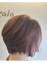 アカラ ヘアー akala hair ピンクグレージュ