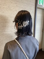 ウシワカマル ミライ(USHIWAKAMARU MIRAI)  hair arrange / bob style