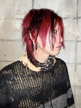 ハコ プラス(HACO+) カット　ウルフ　レイヤーカット　デザインカラー