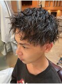 ツイストスパイラル×黒髪短髪/20代/10代