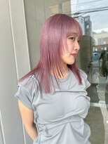 チクロヘアー(Ticro hair) pink lavender