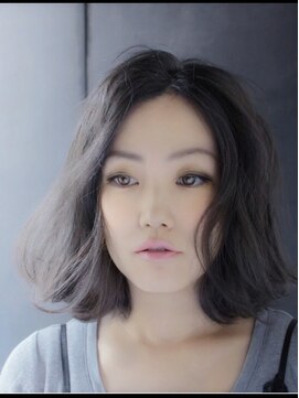 ヘアアンドアイラッシュ ココアンジェ くりえいと宗像店(Coco Ange) 【CocoAngeくりえいと/担当:西原】切りっぱなし無造作ボブ