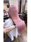 ピンクヘア[ネビージュ/黒髪/小顔/新宿] 