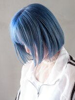 透明感カラーネビージュ小顔ワンレンくすみベージュ_ba534981