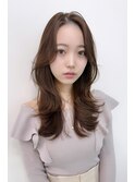 大人可愛いキレイめレイヤーカット☆韓国ヘア☆くびれヘア