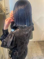 ワゴンヘアー(wagon hair) ネイビーブルー