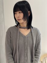 ヨーク(YOKE)&nbsp;【YOKE】ダークグレージュオリーブグレージュ顔まわりレイヤー