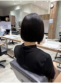 丸み重めボブ
