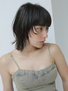 ジョイン ラックスビー 京都店(JOYN LUXBE) 20代30代40代オリーブベージュレイヤーカットセミディ