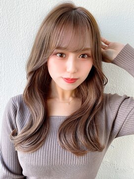 アフロートフクオカ(AFLOAT FUKUOKA) 【福岡初出店☆AFLOAT 福岡】小顔前髪ありくびれレイヤーカット