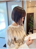 丸みボブ