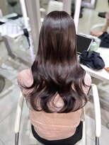 ユーフォリア 渋谷グランデ(Euphoria SHIBUYA GRANDE)&nbsp;ラベンダーカラー　ブリーチなしラベンダー　艶カラー