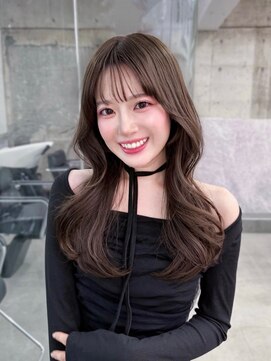 フィヴェント(Fivent) 美髪韓国レイヤーイメチェン似合わせ小顔シースルーワイドバング