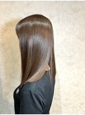 ブラウンベージュ×髪質改善