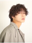 自然なウェーブで魅せる！波巻きパーマ