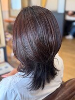 2席のみの美容室 アナイス(Anaiss)&nbsp;ミディアムヘア/デザインカラー/フェイスフレーミング/蟹江