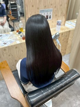 ヌープヘアーアイス(NUUP.hair ici) 【大人ツヤ髪】ナチュラル美髪ストレート◎