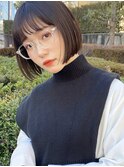 イメチェン美髪小顔似合わせカットサイドバングレイヤーカット