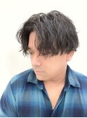 【伊丹イオン】波巻きパーマセンターパート