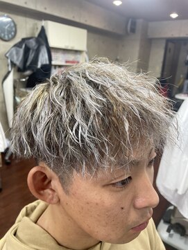 アップ(UP) ツイスパ＆ホワイトメッシュ