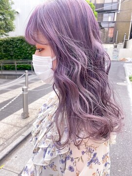 ピンクパープル/ピンクカラー/パープルカラー/ハイトーンカラー