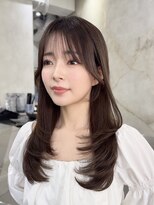 ロンドアヴァントゥス 池袋(Lond aventus)&nbsp;韓国レイヤー/韓国風/ボブ/髪質改善/黒髪/ブリーチなし〔池袋〕