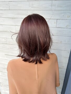 レイヤー×pink color