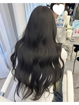 アマトウキョウスマートサロン(AMA TOKYO×Smart Salon)&nbsp;韓国スタイル/ナチュラルくびれヘア_くびれ巻き_透明感カラー