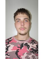 メリケンバーバーショップ トーキョー(MERICAN BARBERSHOP TYO) メンズカットスパイキーショートバーバースタイル