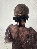 ゴットラトゥール(GOTTO LATOUR)&nbsp;ヘアセット/ヘアアレンジ/カチモリ/シニヨン/リボン