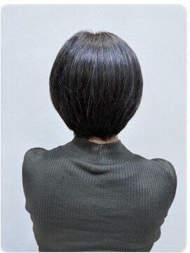 ブロッサム 東久留米店(Blossom) 丸み大人ショートボブ◎絶壁解消×前髪あり