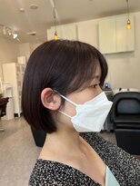 グーフィートーキョー 銀座(Goofy Tokyo) 内側にまとまりやすくなる丸みボブ