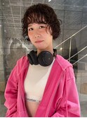 【杏】ミニ bobパーマ5