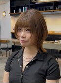 ショートウルフカット/レイヤーウルフ/顔まわりレイヤーウルフ