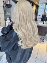 ゴッド ヘアーアンドメイク 高崎西口店(GOD Hair & Make)&nbsp;ブロンド／ホワイトブロンド