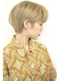 Coast.ノームコア×ショートボブ×ミルクティーアッシュ