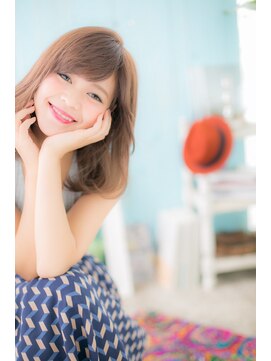 ミック 日暮里店(miq) コロン毛先の♪等身大《リラクシーセミディ》