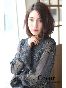 クール(Coeur) imaki style 切りっぱなしボブ