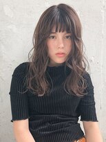 ルティア(Lutia) シースルーバング ベージュカラー