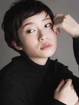 カッファ 東銀座(CUFFA) 【CUFFA】無造作カールデザインカラー大人ボブ東銀座築地新富町