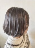 ターコイズブルーハイライト 髪質改善!20代 30代