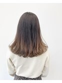【ALIVE吉祥寺】グラデーション＊アッシュブラウン＊外ハネボブ