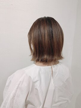 ローグ ヘアー 金町店(Rogue HAIR) ローグ金町美容室《沙月》　正面軽めのプツッとボブ