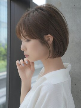 エインアンリー 表参道(AIN.ANLY.) 前髪あり大人ショートボブ20代30代40代【AIN.表参道】川原大地