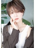 抜け感ショート