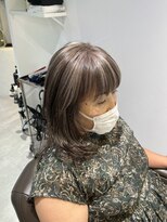 ロエ(loe)&nbsp;デザイン100点！！脱白髪染めで楽しむヘアカラー☆