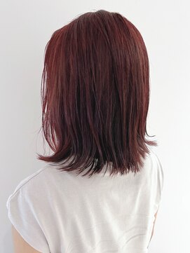 サルファ ヘアデザイン 名古屋 丸の内(S.ALPHA HAIR DESIGN) チェリーレッド