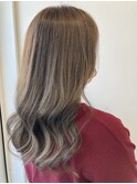 アッシュグレージュ☆ロング